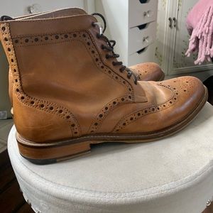 Aston Grey Payton Wingtip Boot